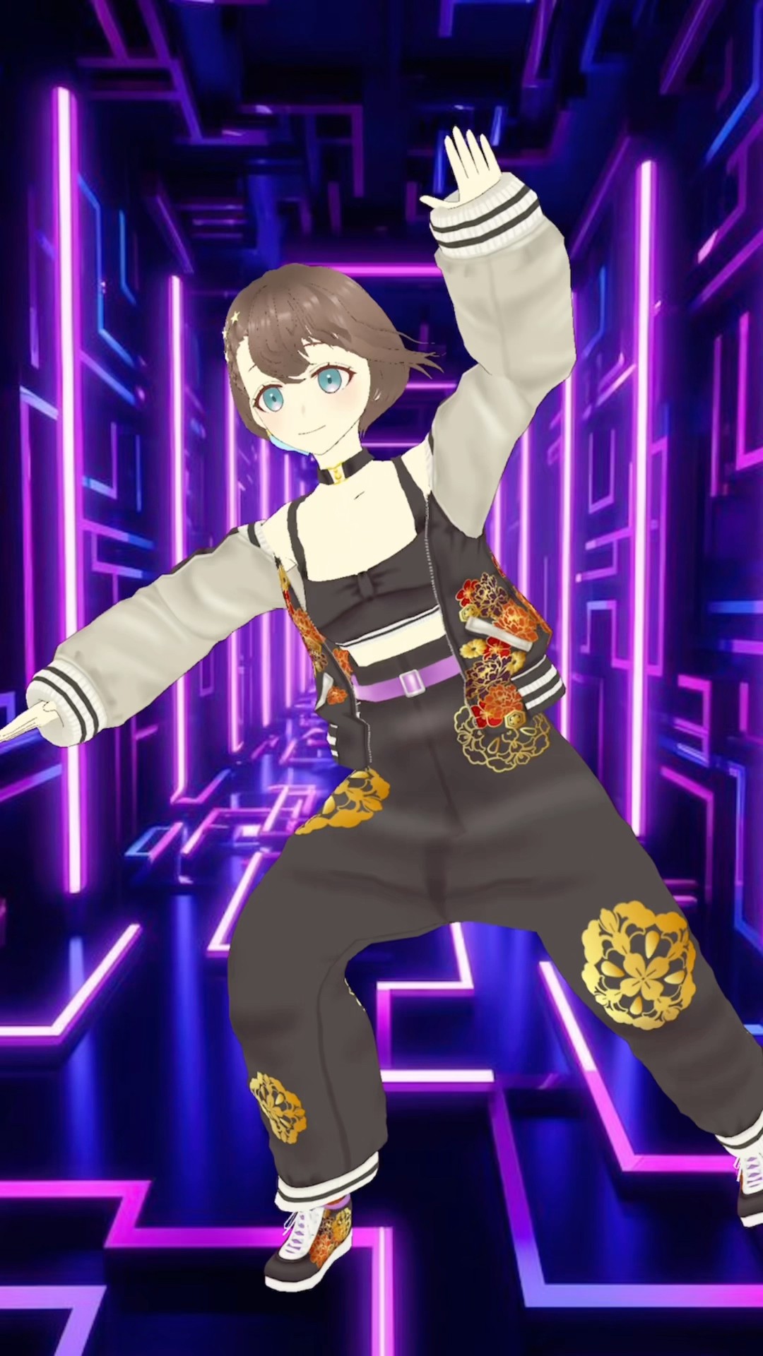 パンダヒーロー/ハチ 【#virtual #踊ってみた】 - YouTube