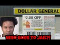 Coupon Fraud - Who Goes To Jail