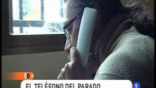 Reportaje Telefono del Desempleado ADESORG 900 600 321 "España Directo" TVE 16-02-2011