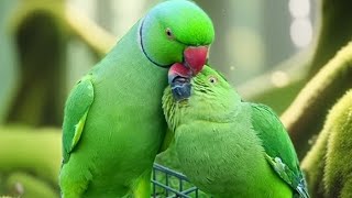 indian ringneck parrot sounds