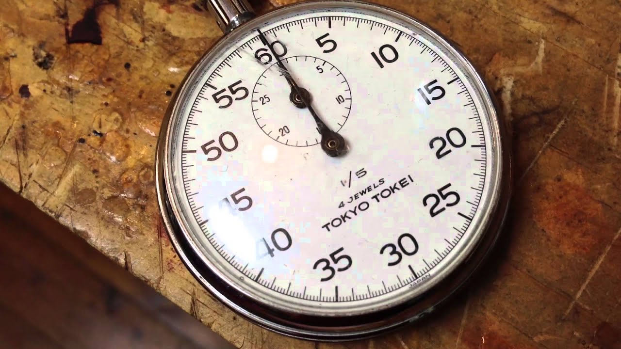 Broken 4 Jewels Tokyo Tokei 東京時計 4石ストップウォッチ YouTube