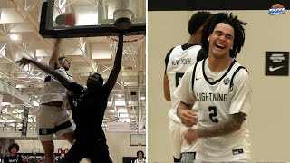 UNC Commit Elliot Cadeau GOES OFF! + Jahki Howard DUNKS ON 7-FOOTER!