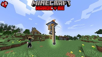 I Built an IRON FARM in Minecraft Hardcore #2