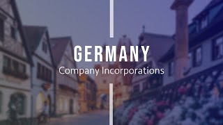 Company Incorporation - Germany Key Points