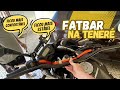 FATBAR NA TENERÉ - Instalando e testando o guidão Fatbar na TENERÉ 250