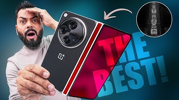 OnePlus Open Indian Retail Unit Unboxing & First Look ⚡ The Best Foldable Phone!?