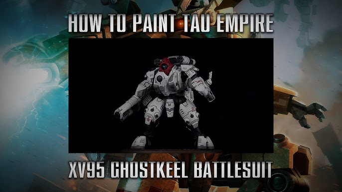 Warhammer 40k Army Tau Empire Broadside Battlesuit Painted and Based -   Finland