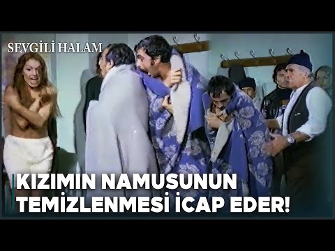 Sevgili Halam Türk Filmi | Mahmut ile Denize Düşen Emine'nin Namusu Kirlenir
