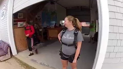 Alexandra Robertson at Skydive OBX