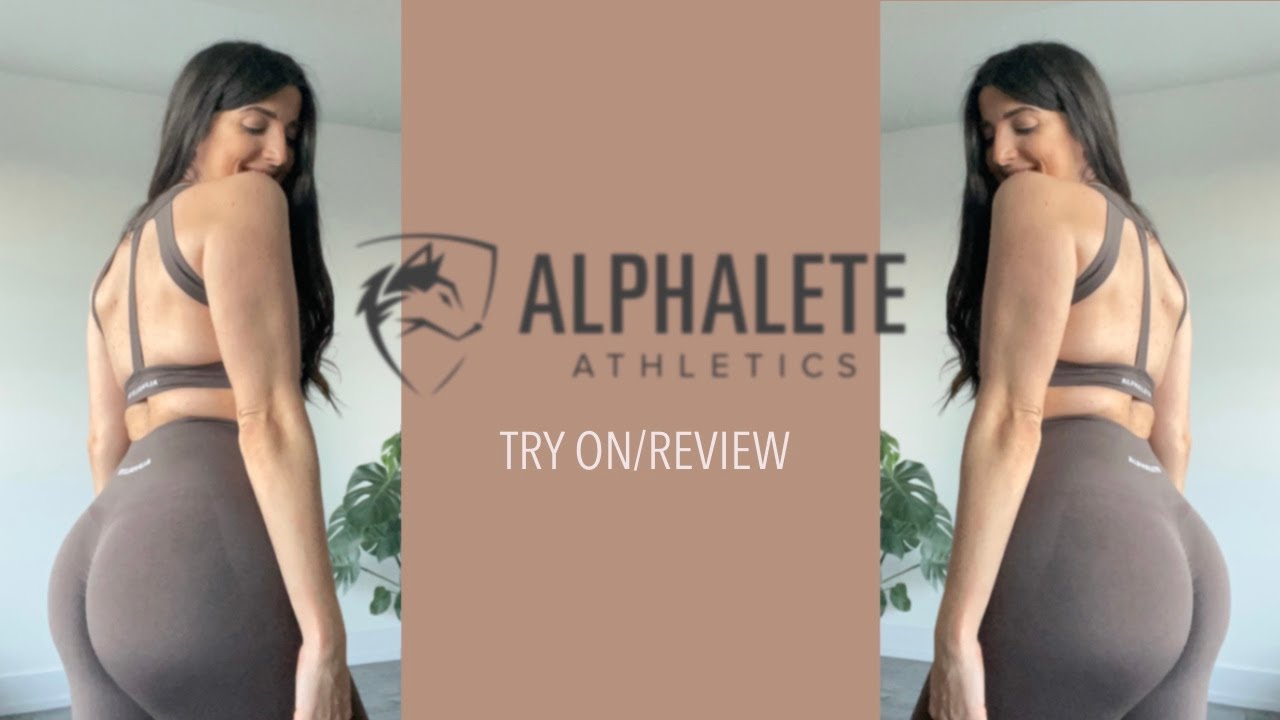 Alphalete Try On, BEST LEGGINGS FOR YOUR GLUTES