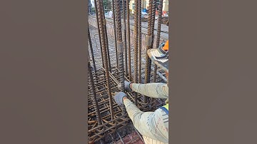 Grip column installation #shorts #construction #building #civilengineering