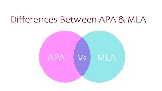 Differences Between APA and MLA | APA Vs MLA | @ThesisHelper01