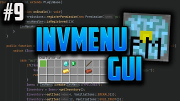 How to program you own Pocketmine Plugin | #9 Invmenu GUI