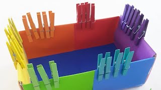 Pegging a basket- Montessori|Montessori Activity! Pegging A Basket|Pegging A Basket -EPL|