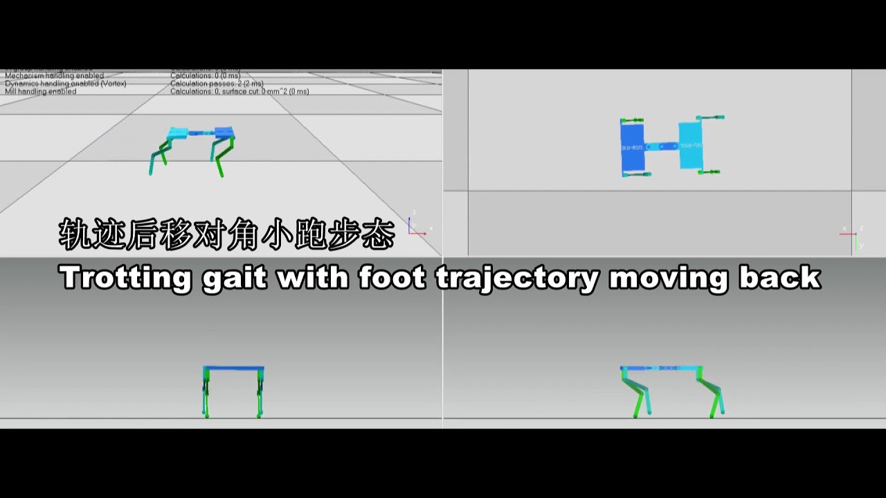 Kinematic Modeling and Trotting Gait Planning for the Quadruped Robot with an Active Spine