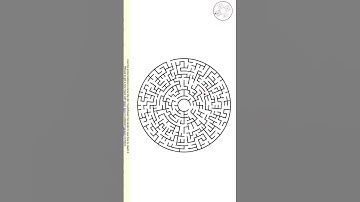 Circular Maze Game using HTML CSS |  #coding #viral #trending #design #695 #css #html #design