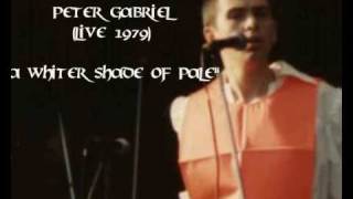 Peter Gabriel - A Whiter Shade Of Pale (1979)