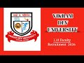 Vikram Dev University Notification 2026 || Faculty Post Out Apply Online👇|| Check Eligibility Salary