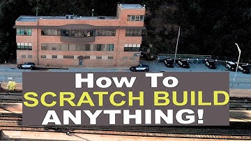 SCRATCH BUILDING made easy! Simple, cheap & unique