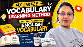 Simple vocabulary learning method 🎯🎯💯 ||Best way to improve English vocabulary 💥💥✨✨