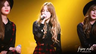 141003 TTS taeyeon - Cater 2 U @ Sketchbook