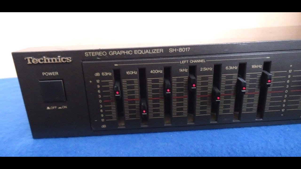 Technics SH-8017 Stereo Graphic Equalizer __________ sn- 0A4LB28109