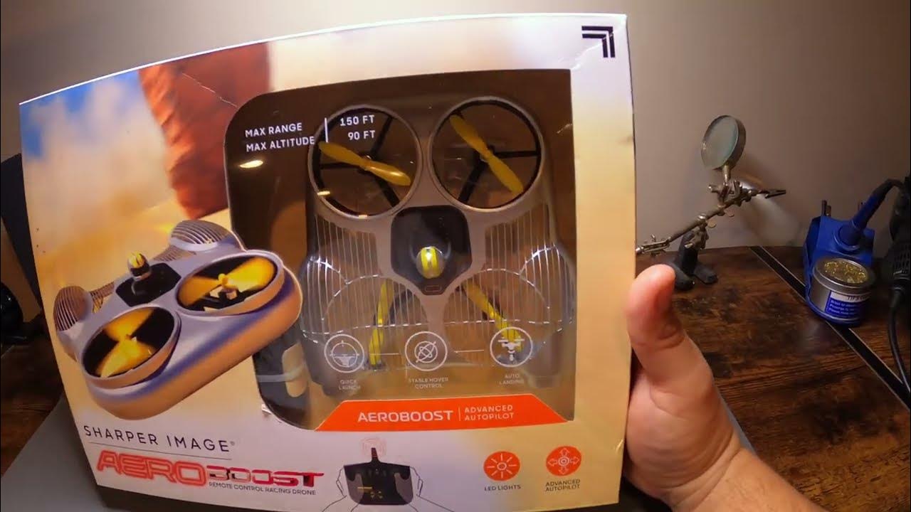 Aero Boost drone by Sharper Image. YouTube