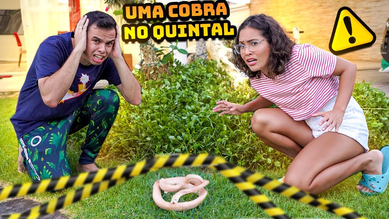 ENCONTRAMOS UMA COBRA DE VERDADE NA MANSÃO! – SINISTRO!