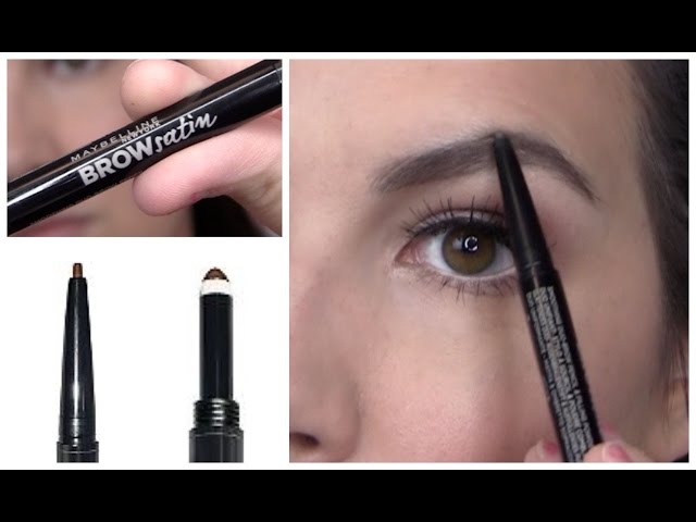 Satin Review - Maybelline Brow YouTube