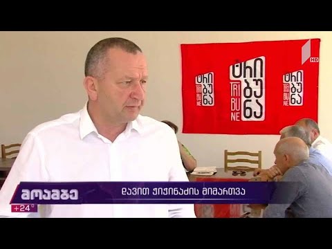 დავით ჭიჭინაძის მიმართვა