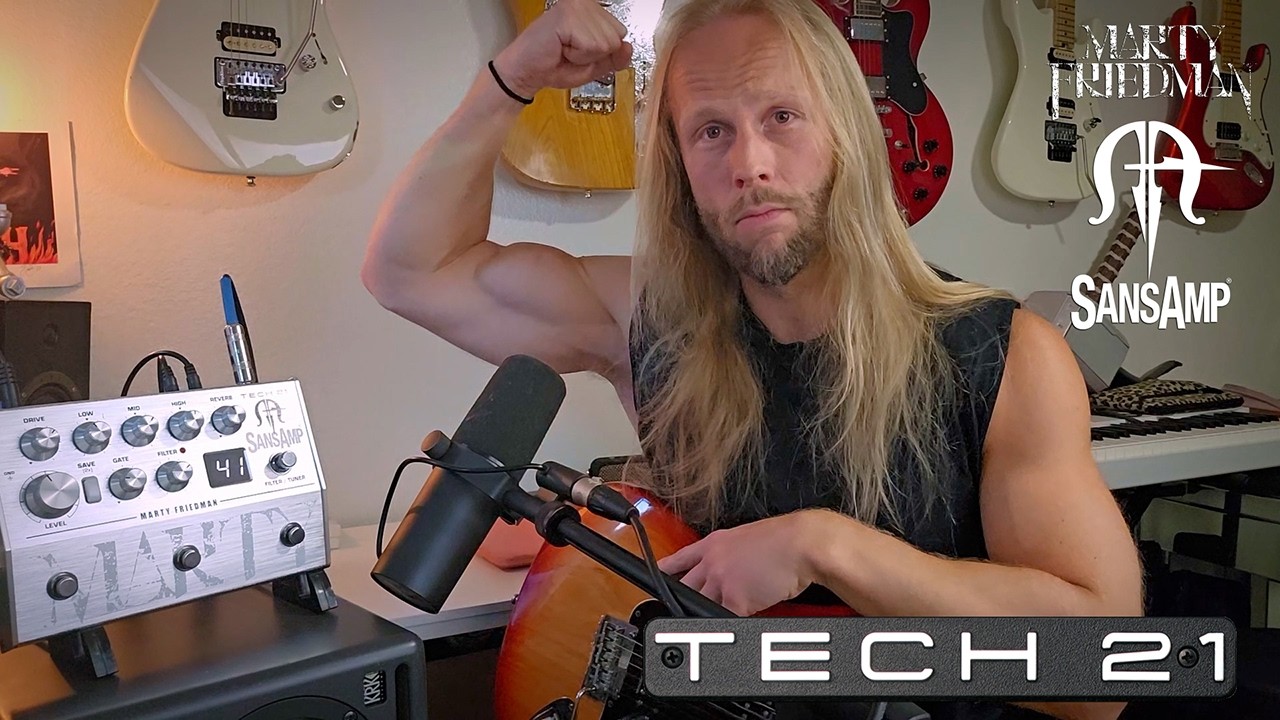 Marty Friedman Signature SansAmp – Tech 21 NYC