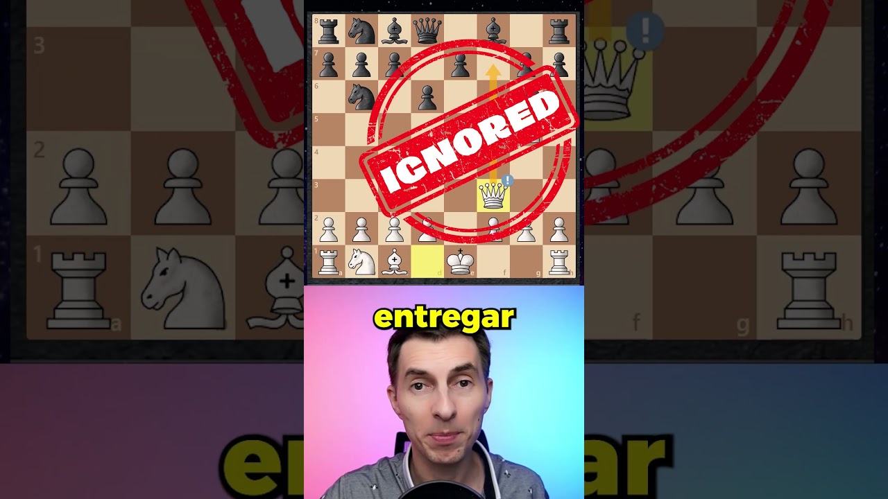 Jaque mate, ¡sin mover las piezas! 😲