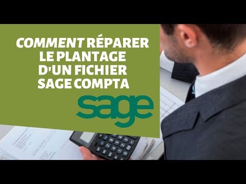 COMMENT RÉPARER LE PLANTAGE D'UN FICHIER SAGE