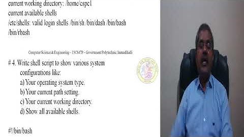 Linux Lab - Shell Script-4