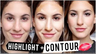 How To Highlight and Contour Like A PRO! ♡ | JamiePaigeBeauty screenshot 4