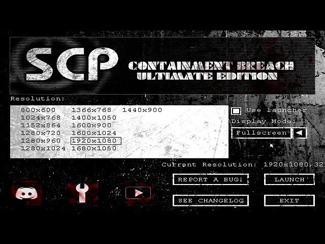 SCP Containment Breach - Ultimate Edition (v4.4) 