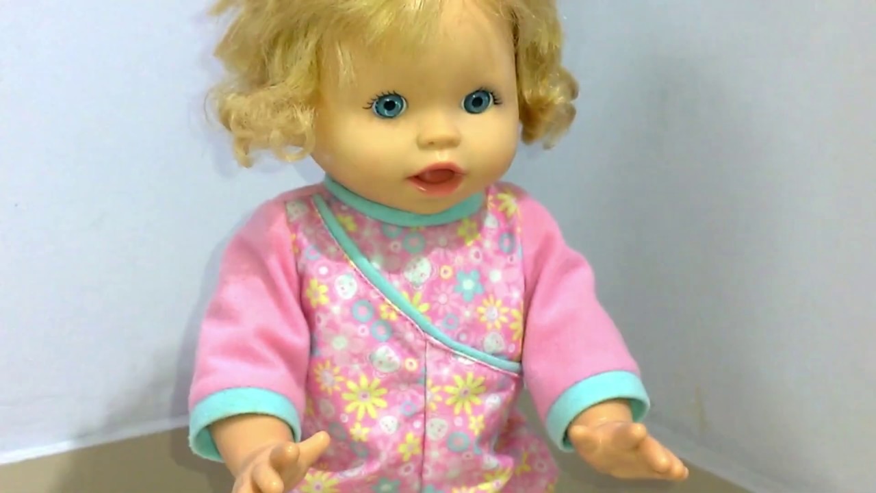 Cute Talking Doll - Fisher Price - YouTube