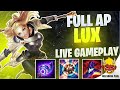 Full AP Lux As Support Is OP! - Wild Rift HellsDevil Plus Gameplay