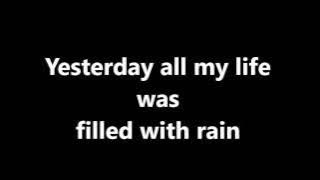 Sunny - Bobby Hebb [LYRICS]