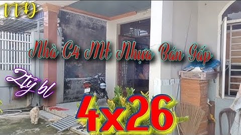 Nhà rẻ Tân Thạnh Đông Củ Chi | Nhà C4 Mặt Tiền Nhựa 104m2 giá ngộp lắm rồi