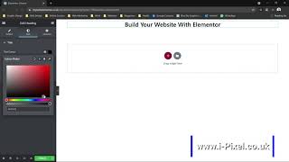 How to use Heading and Text Editor Widget in Elementor