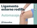 Esguince del ligamento lateral externo de la rodilla - Masaje para su tratamiento