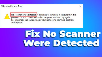 Fix ❌Windows Fax and Scan Scanner Not Detected❌ Windows 10/11💻(2024) (Full Guide)