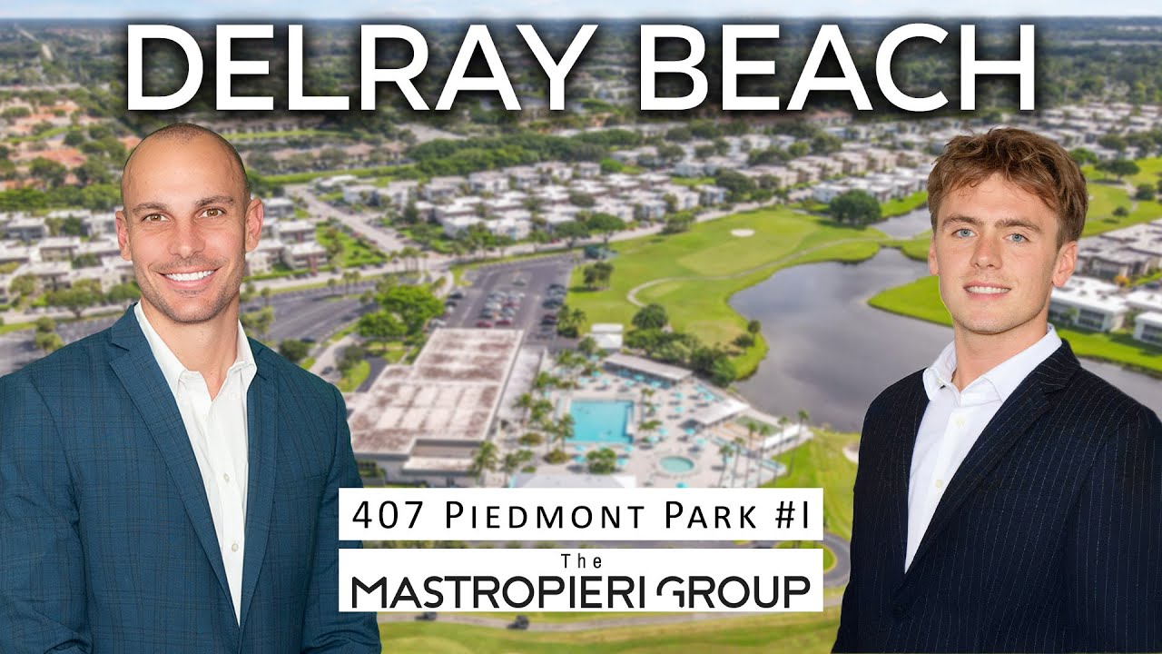 Delray Beach Home Tour | Kings Point | 407 Piedmont Park Unit I