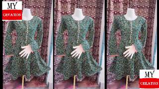 Hello guys hope you are all fine.today's video is latest panel frock
cutting / anarkali suit stylish dress if like this ...