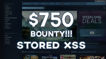 Steam Stored XSS $750 | Bug Bounty