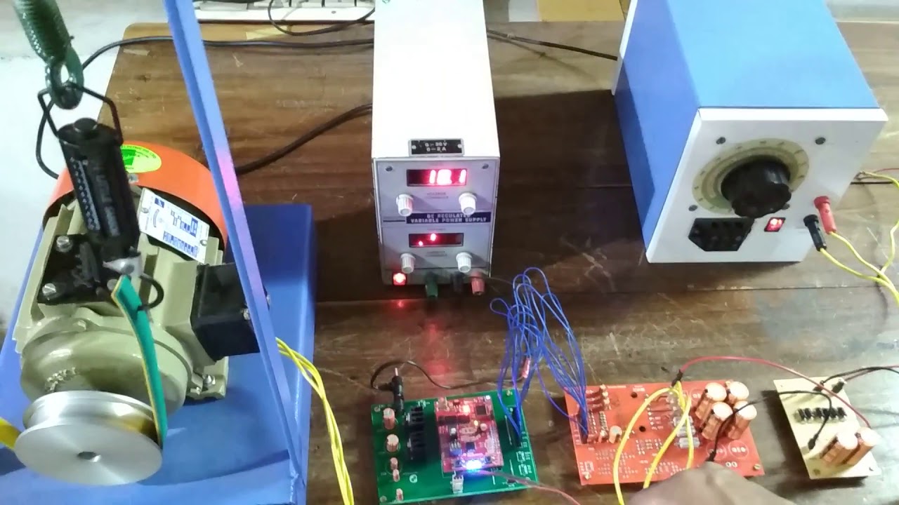 Induction Motor Speed Control using Variable Frequency Drive VFD - YouTube