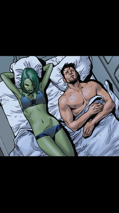 Iron Man And Gamora Sleeps Together
