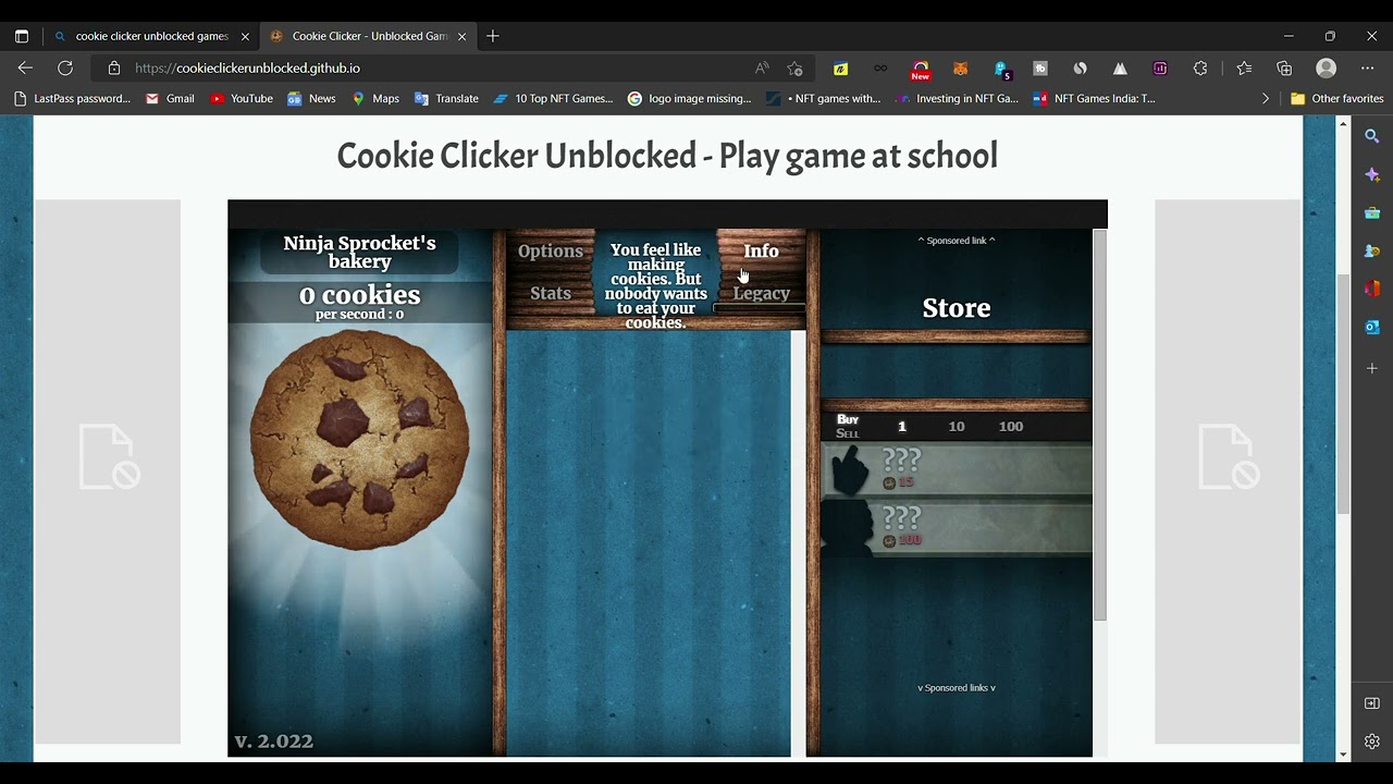 cookie clicker unblocked games, Best games ever ! 