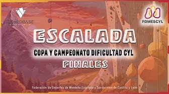 Imagen del video: CAMPEONATO DE CYL DE ESCALADA DE DIFICULTAD  ABSOLUTO Y JUVENIL (FINALES)